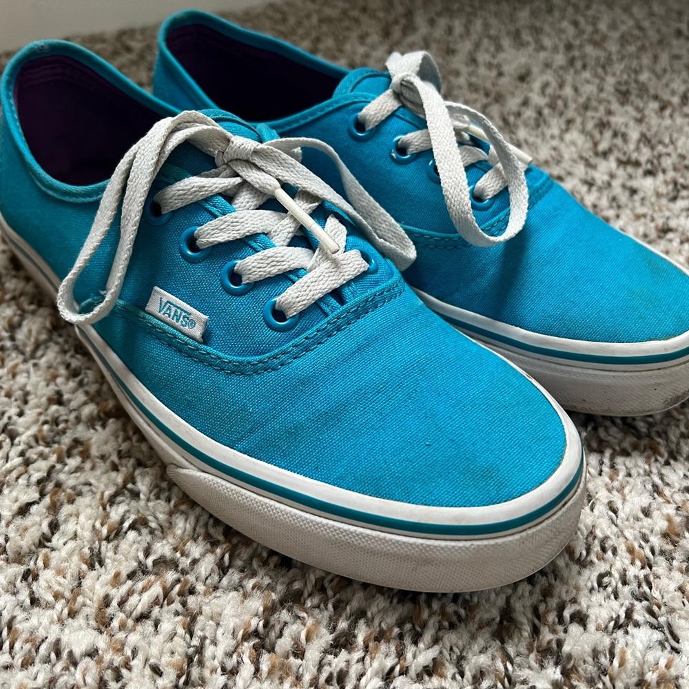 Blue Vans Shoes